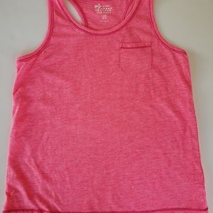 Old Navy Girls Tank Size Large 10/12 pink NEW